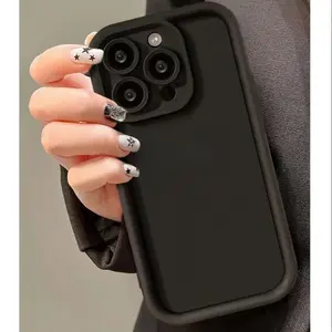 Black, White, and Brown Compatible with Iphone iPhone 14 Pro Case, iPhone 13 Protective Cover, 11/12 Premium Skin-Friendly Case, Compatible with iPhone 15 Plus Case, 14 Pro Max, iPhone 13 Protective Cover