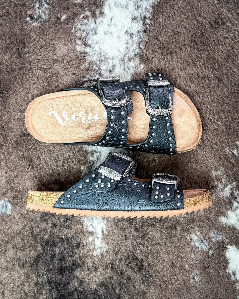 Heidi Sandal in Black by Very G