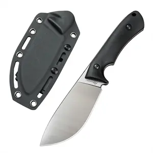 SDOKEDC D2 Steel Craft with Kydex Sheath, Micaret Handle for Outdoor Camping Daily Hand Tools