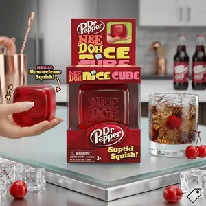 Needoh Nice Cube, Super Solid Squish Stress Relief Toy for Classic & Novelty Toy Enthusiasts