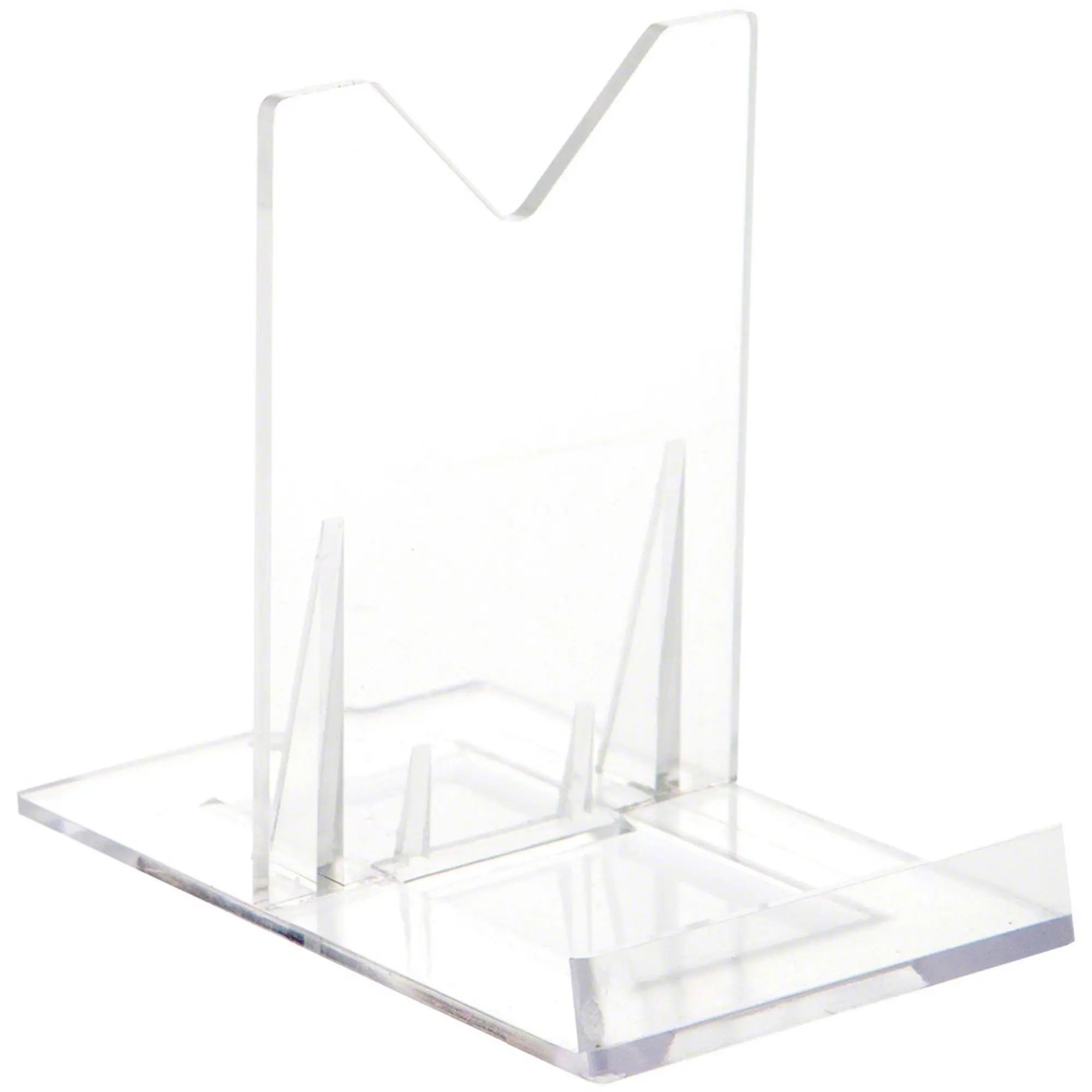 Plymor Clear Acrylic Sliding-Back Adjustable Display Easel