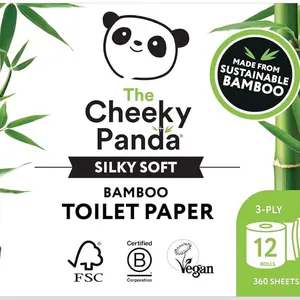 Cheeky panda bamboo toilet paper