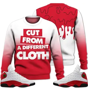 Retro 13 Chicago Sweatshirt, Chicago 13s Outfits, Cut From A Different Cloth Streetwear Unisex Sneaker Matching Shirts