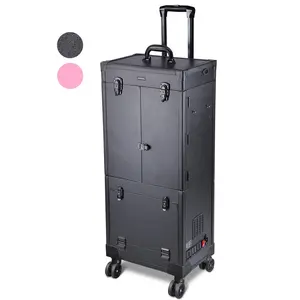 Byootique Urstudio Rolling Makeup Studio Pro Cosmetic Station Case