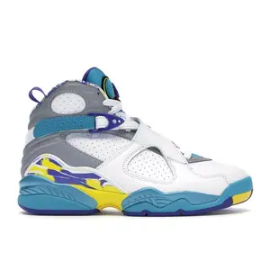 Jordan Women's 8 Retro White Aqua (2019), from StockX