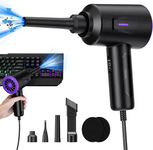 Electric Air Duster - Air Blower - Multi-Use Compressed Air Duster for Keyboard- Computer and PC - 5.74 oz