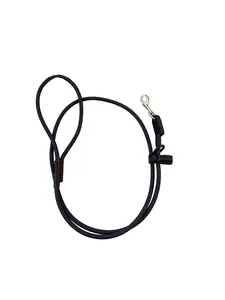 Rolled Biothane Slip/Clip Leash by Woof Moon Handmade | Durable, Versatile & Comfortable Dog Leash