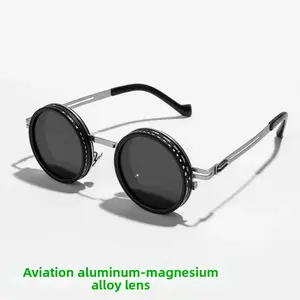 "One Sunglass. Infinite Vibe Shifts. Adjustable Nd Sunglasses Travel Outdoor Creative Nd Filters Fashion Sunglasses