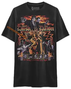 BLACK RABBIT From Dusk Till Dawn 90s Horror Retro Vintage Unisex Classic T-Shirt