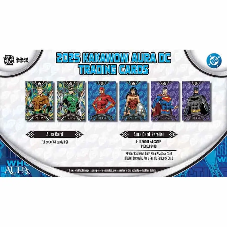2025 Kakawow DC Aura Blaster Trading Cards - TikTok Shop
