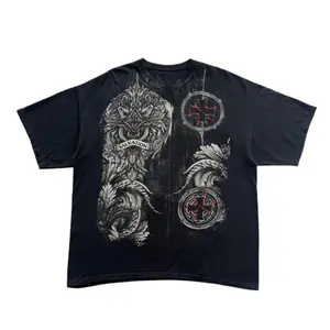 Mma Elite Grunge Cyber Y2K Style T-Shirt - Saation Cotton Fit