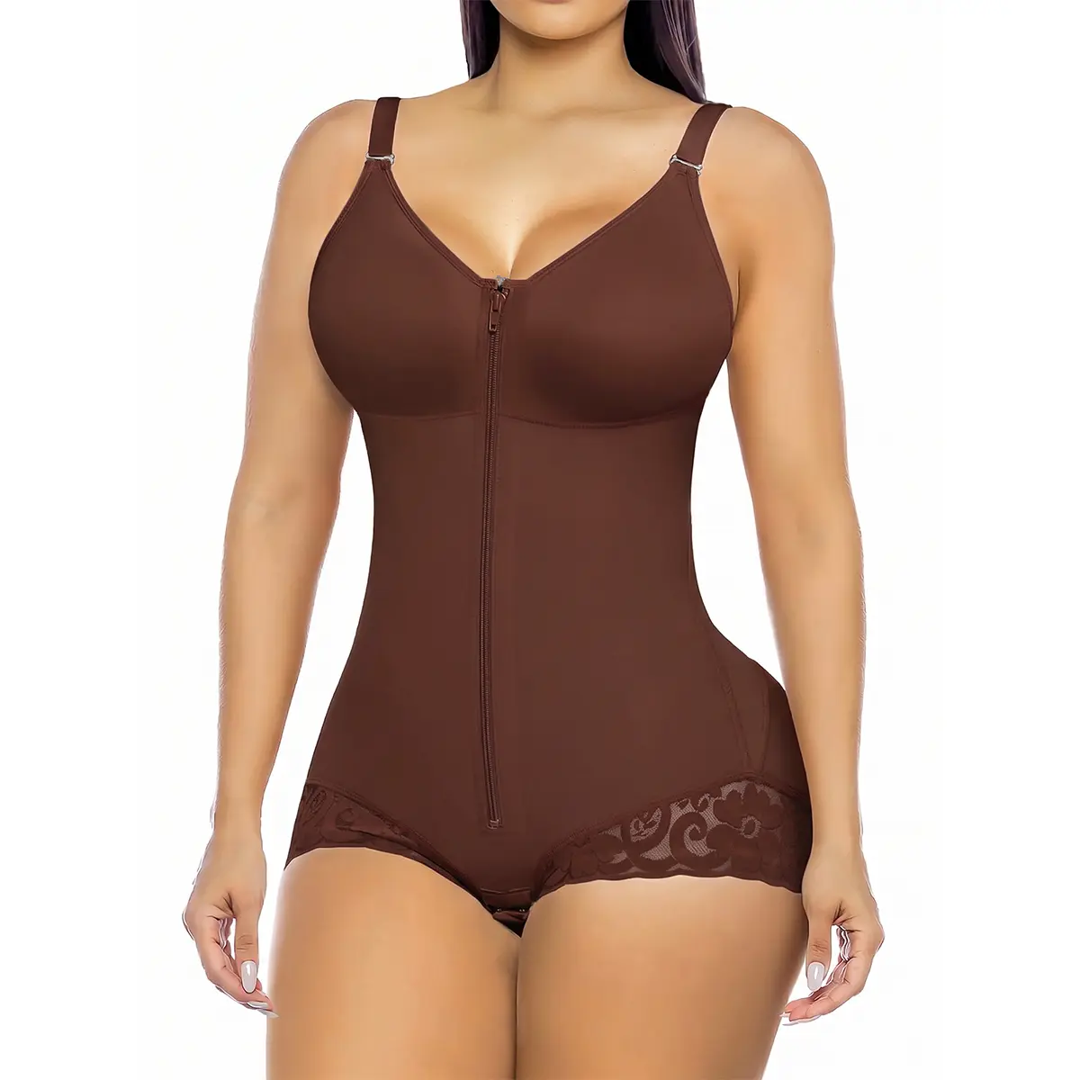 YIANNA #Livestream Overbust Fajas Colombianas Shapewear for Women Tummy Control Brief Shaper