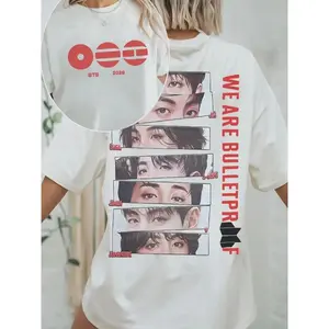 We Are Bulletproof Tour 2026 Shirt, Rm Jin Suga Jhope Sweatshirt, Gift For Fan Hoodie, Retro Concert Tee, Unisex Sweater Pullover Tee