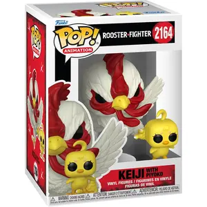 Rooster Fighter Keiji with Piyoko Funko Pop! Vinyl Figure and Buddy #2164