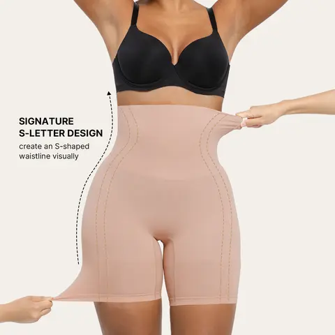Shapellx Shapewear Sculpting Shorts for Women Seamless High Waisted Body Shaper Thigh Slimming Underwear Sales