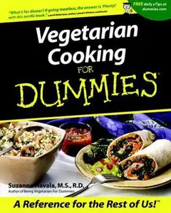 USED-Vegetarian Cooking for Dummies by Suzanne Havala (Paperback)