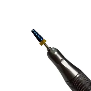 Pink & White 5IN1 Nail Drill Bit 2XCoarse for Professional Manicure Tools