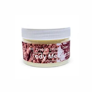 Mon Tresor Beauty Care Cocoa Butter Cashmere Body Melt 5 oz - Rich, Creamy Texture, Moisturizing & Hydrating, Smooth Blend for Daily Use, Silky Scent Fragrance Luxury