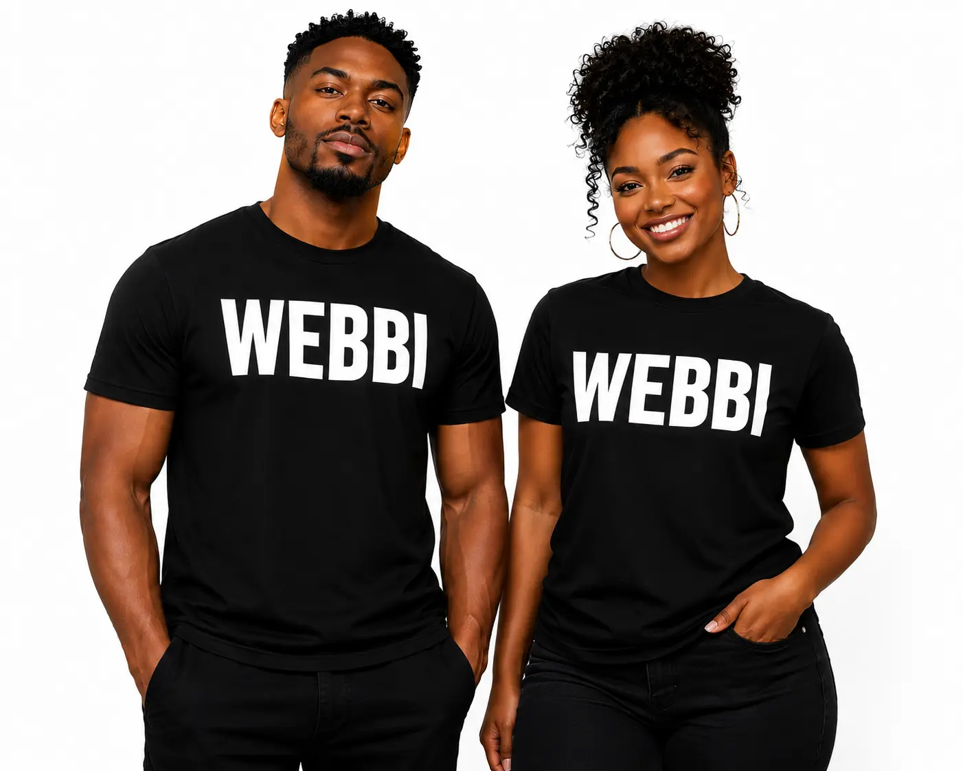 WEBBI Bold All Caps T-Shirt