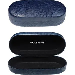 Hard Shell Sunglasses Case, Classic Large Glasses Case for Women Men, Sunglass Eyeglasses
