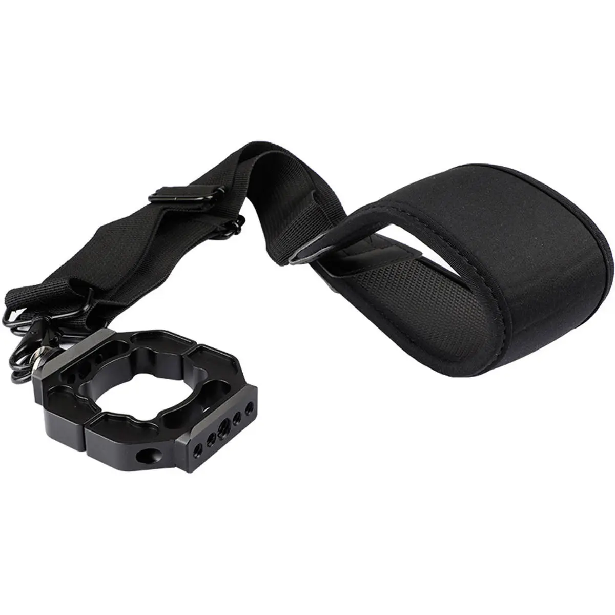 CAMVATE Extension Ring Mounting Clamp with Padded Neck/Shoulder Strap for DJI Ronin S Gimbal Stabilizer