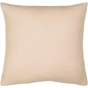 Linen Solid Accent Pillow, Beige