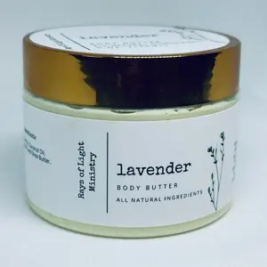 Lavender Body Butter - All Natural Ingredients - Moisturizer