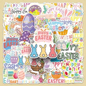 Festival Themed Sticker, 100pcs/set Cute Cartoon Pattern Decorative Sticker, DIY Decals for Water Bottle, Laptop, Phone Case, Scrapbooking, Journal Making