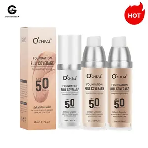 Temperature Color Changing Liquid Foundation, MoisturizingFlawless Concealer Foundation, Long Lasting LiquidFoundation Concealer Cream for Daily Makeup