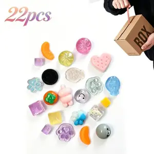 22-Pack Soft Squish Squeeze Toy Set, Cute Mini Stress Relief Toys for Halloween and Children’s Day Gifts
