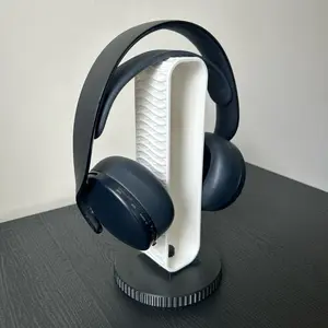 Foundry3D Wavy Headset Display Stand with Sturdy Base