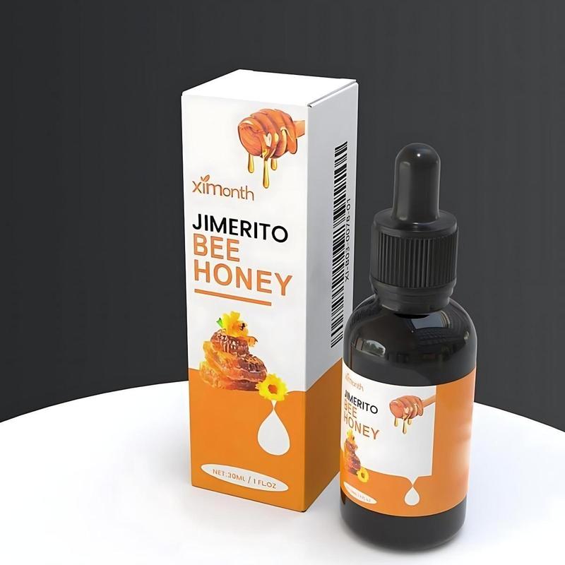 Jimerito Honey Eye Drops - Fast-Acting Cleansing & Soothing Serum for Brighter Calm Eyes in 7 Days - Daily Use