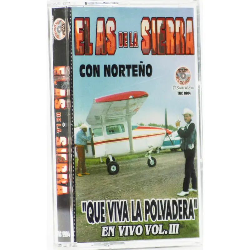Original Cassette of El As De La Sierra La Polvadera Norteño