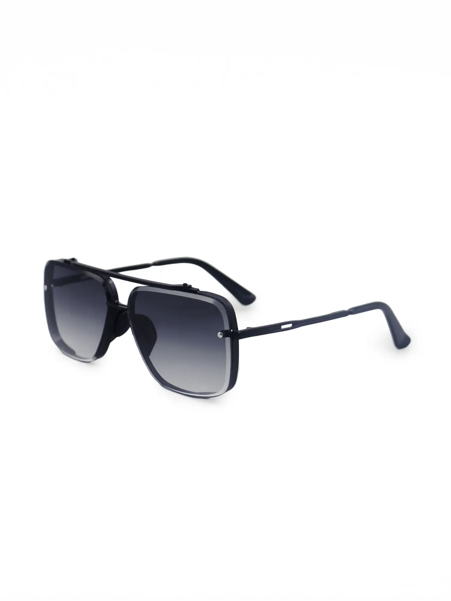 Bella Midnight Aviator Sunglasses | Stylish Sunglasses with Tangle Free Nose Pads, UV400 Protection & Shatter-Resistant Lenses & Hand-Assembled Frames - Classic Fashion Eyewear for Women & Men - Perfect for Everyday Outdoor Wear