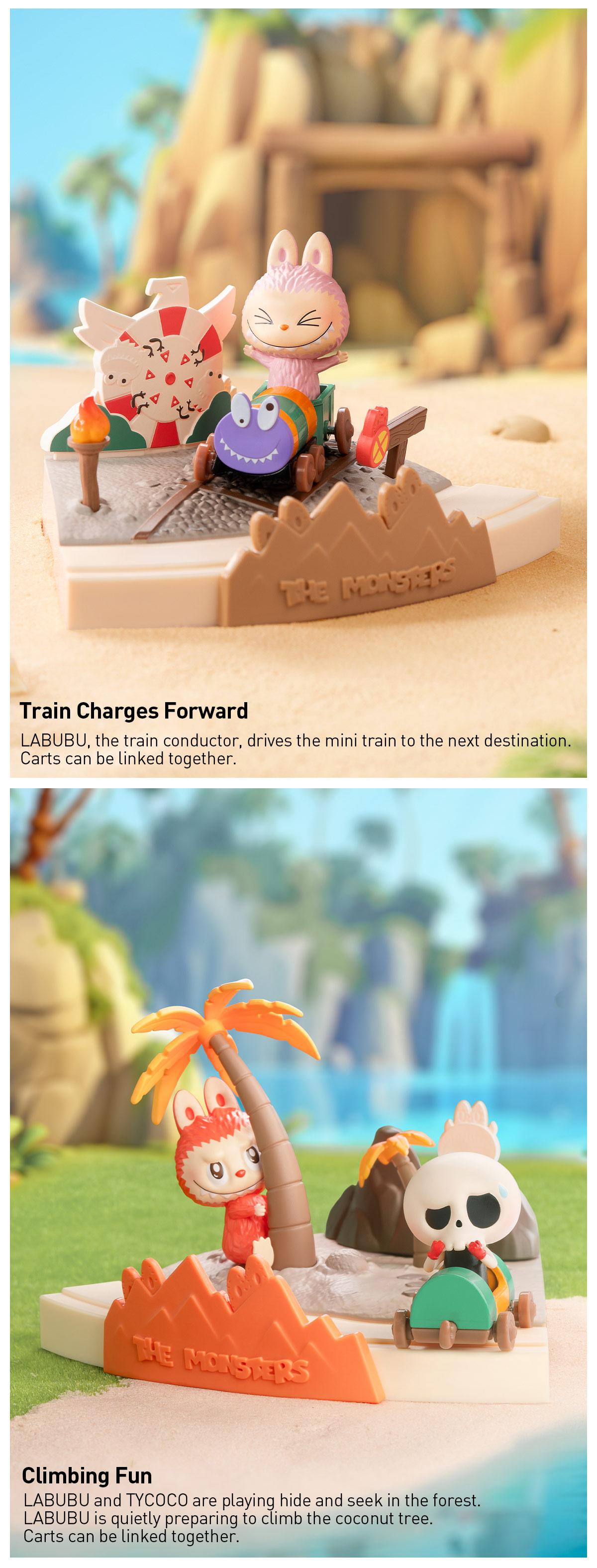 THE MONSTERS Playing Games Series Scene Sets, Blind Box, Mystery Box