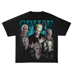 Adult Buffy The Vampire Slayer Spike T Shirt, Sarah Michelle Gellar Shirt, Retro 90s Movie & TV Show Merch Shirt, Gift for Movie Fan