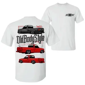 Old Body Style OBS 2 Sided T-shirt, Chevy Pickup Graphic Tee, Team OBS Lowrider Truck Enthusiast Shirt, Gift For Chevrolet OBS Fans