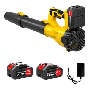 [Snow Removal Made Easy] ️ Cordless Leaf Blower with 2 Batteries – Lightweight Electric Blower-Siearpuorl