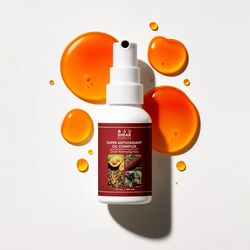 Super Antioxidant Oral Spray | Ultra Shear Technology | Antioxidant Supplement | Liquid Nanospray | 1 fl oz (30 mL)