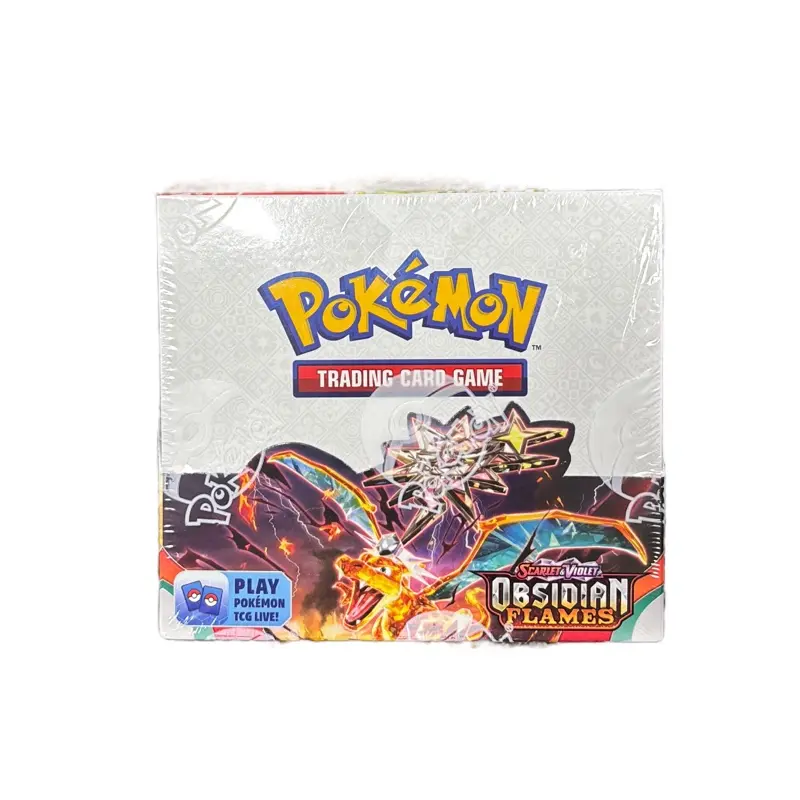 obsidian flames booster box tcgplayer Pokemon Scarlet and Violet black night and sparks flare into an inferno as Charizard ex surges forth with newfound powers of darkness Buyer's Guide to Pokmon TCG