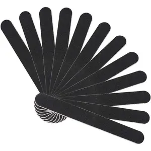 12Pcs Coarse Nail File Set Professional, Emery Boards for Nails 100/180 Grit, Heavy Duty Nail Files for Acrylic/Gel/Natural Nails, Large Nail Filer for Home and Salon Use