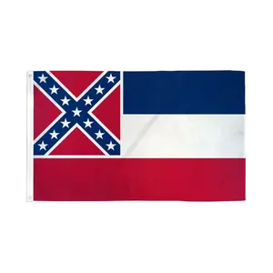 1894 Mississippi 3x5ft DuraFlag Nylon Banner, Brass Hardware, 4-Stitching Construction, Indoor/Outdoor Home & Festive Party Backdrop, Banners