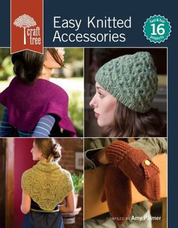 Used Paperback Book - Craft Tree Easy Knitted Accessories, Knitting Patterns for Do-It-Yourself Knitwear Accessories (English)