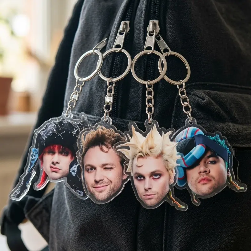 5SOS Acrylic Keychain, Full Size