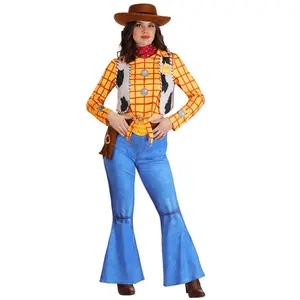 Women's Deluxe Pixar Toy Story Woody Costume (© Disney) (© Disney/Pixar)