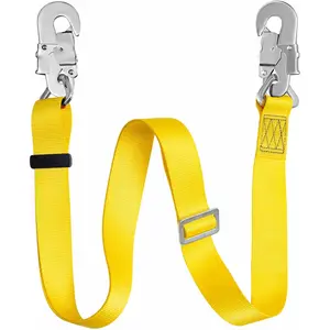 Hunting Safety Belt with Adjustable Lanyard, Tree Climbing Belt Restraint Lanyard
