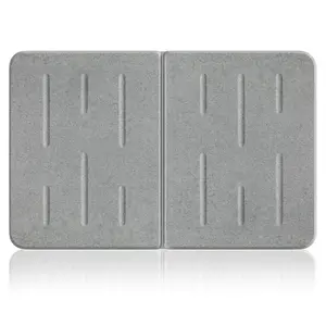 SpaceAid Instant Dry Diatomaceous Earth Stone Bath Mat, Gray