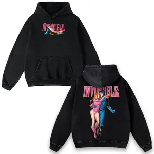 Atom Eve x Mark v2 - Invincible War Washed Tshirt, Comics Wash T-Shirt TV Show Comics Washed T-shirt Cotton invincible shirt invincible merch streetwear lover graphic tee