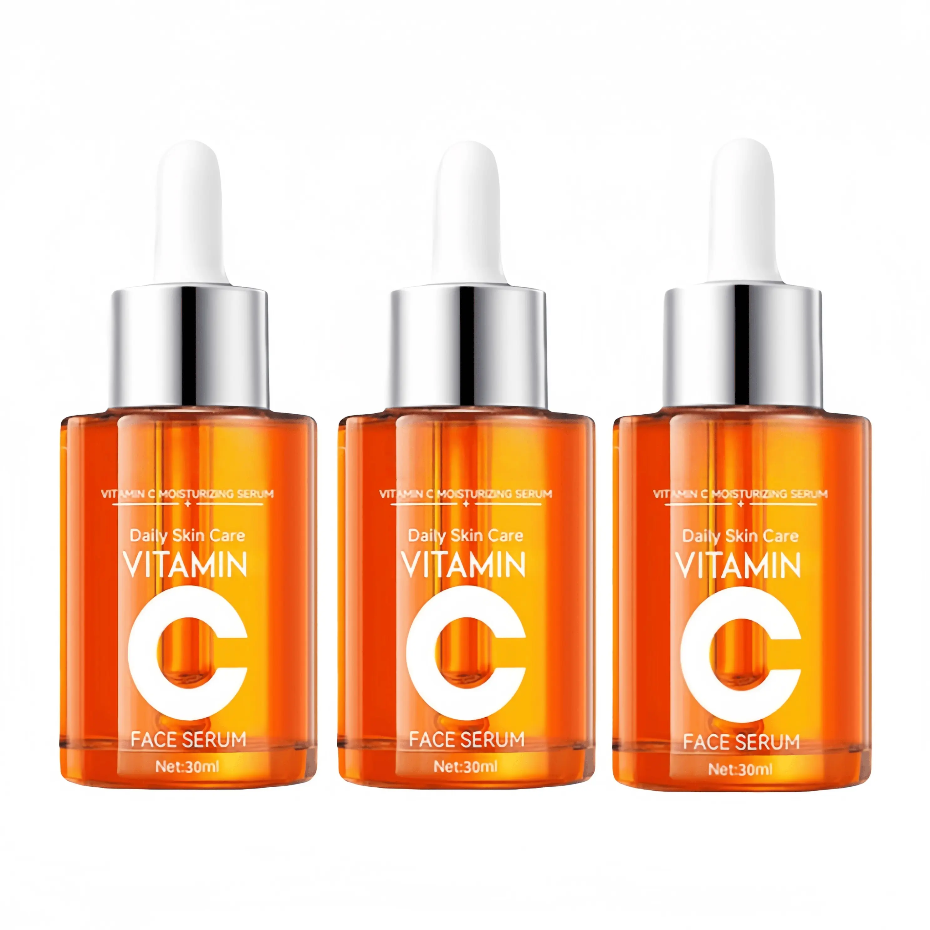 BUY 1 GET 2 FREE】5X Vitamin C Face Serum (30ml Dropper), 5-in-1