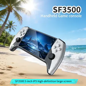 2026 Latest Sf3500 Handheld Game Console, Rechargeable Portable Gaming Device, High-Performance Battery, Ergonomic Design, Perfect Birthday Gift